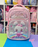 کولهپشتی مدرسهای دخترانه با طرح یونیکورن، پری دریایی و شخصیت کارتونی در رنگهای فانتزی پاستلی