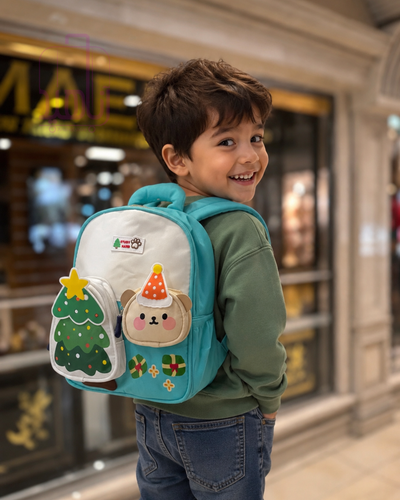 کوله پشتی کودک طرح کریسمس