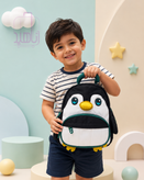 کوله پشتی کودک لاتین شیپ کد 98346 طرح پنگوئن