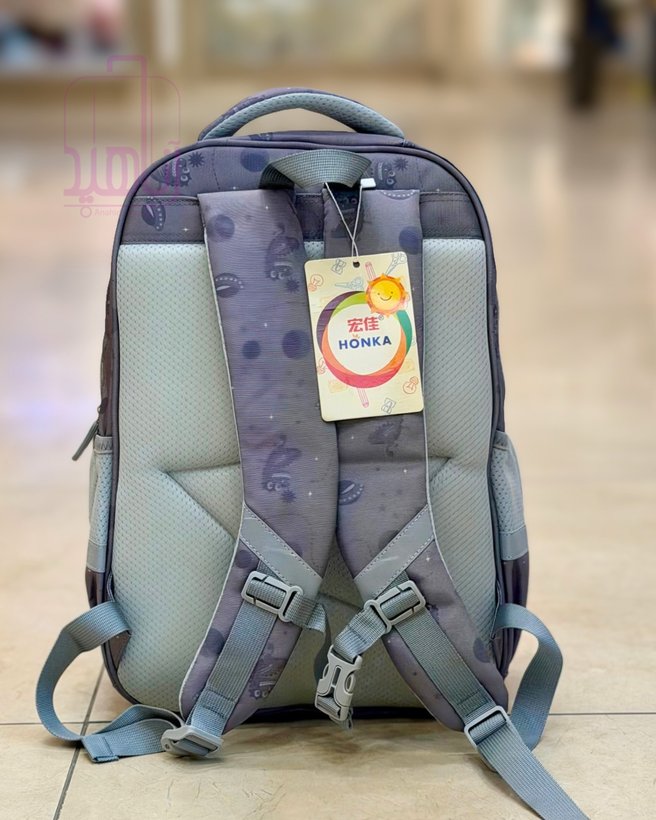 کوله پشتی دانشآموزی HONKA هونکا کد 2619 | ابعاد 42×30×17 سانتیمتر