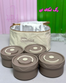 ست ظرف غذا ۴ تیکه- داخل استیل