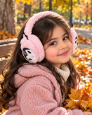 گوشگیر خزدار کرومی کودک طرح Kuromi کرومی
