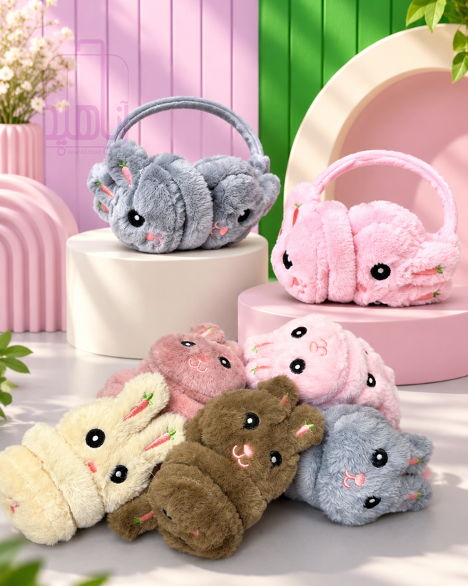 گوشگیر خزدار خرگوش کودک طرح rabbit