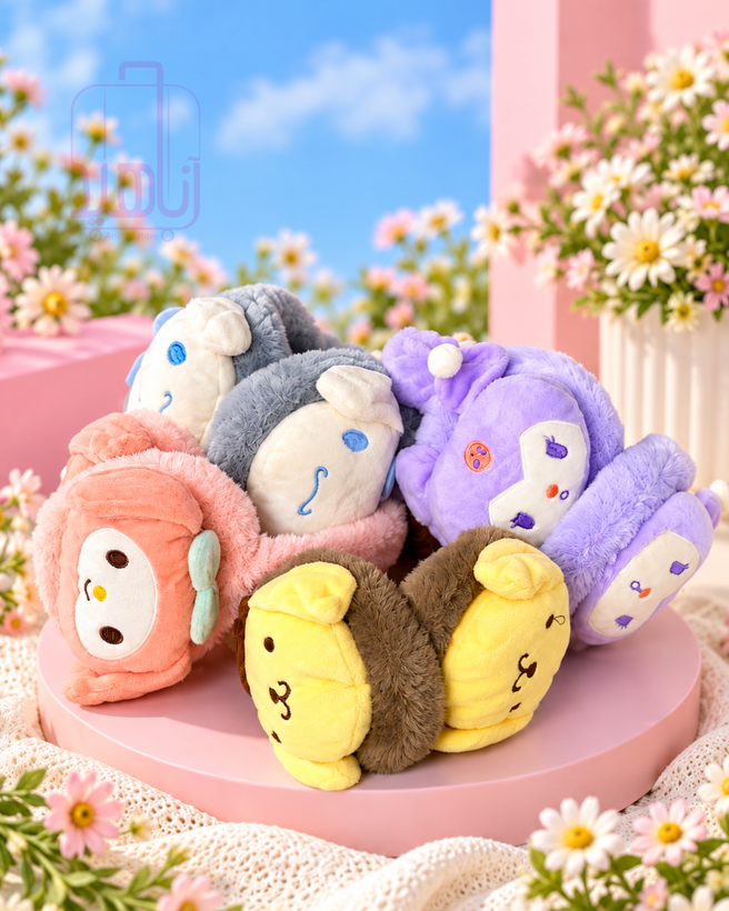 گوشگیر خزدار سانریو کودک طرح Sanrio