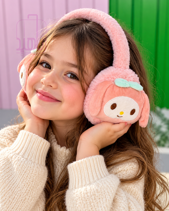گوشگیر خزدار سانریو کودک طرح Sanrio