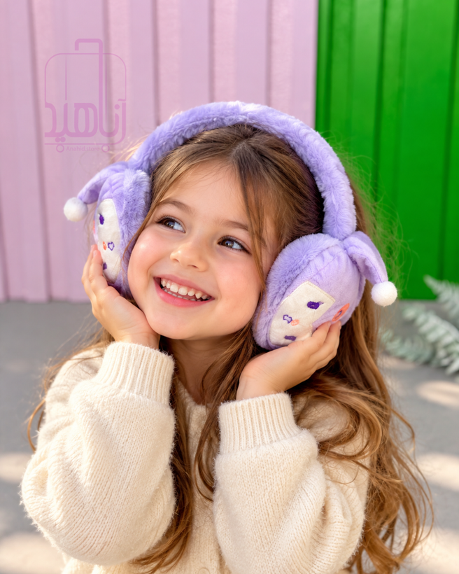 گوشگیر خزدار سانریو کودک طرح Sanrio