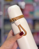 بطری آب کودک طرح کاپیبارا استیل ۳۱۶ نینوش و آساننوش با درب لیوانی